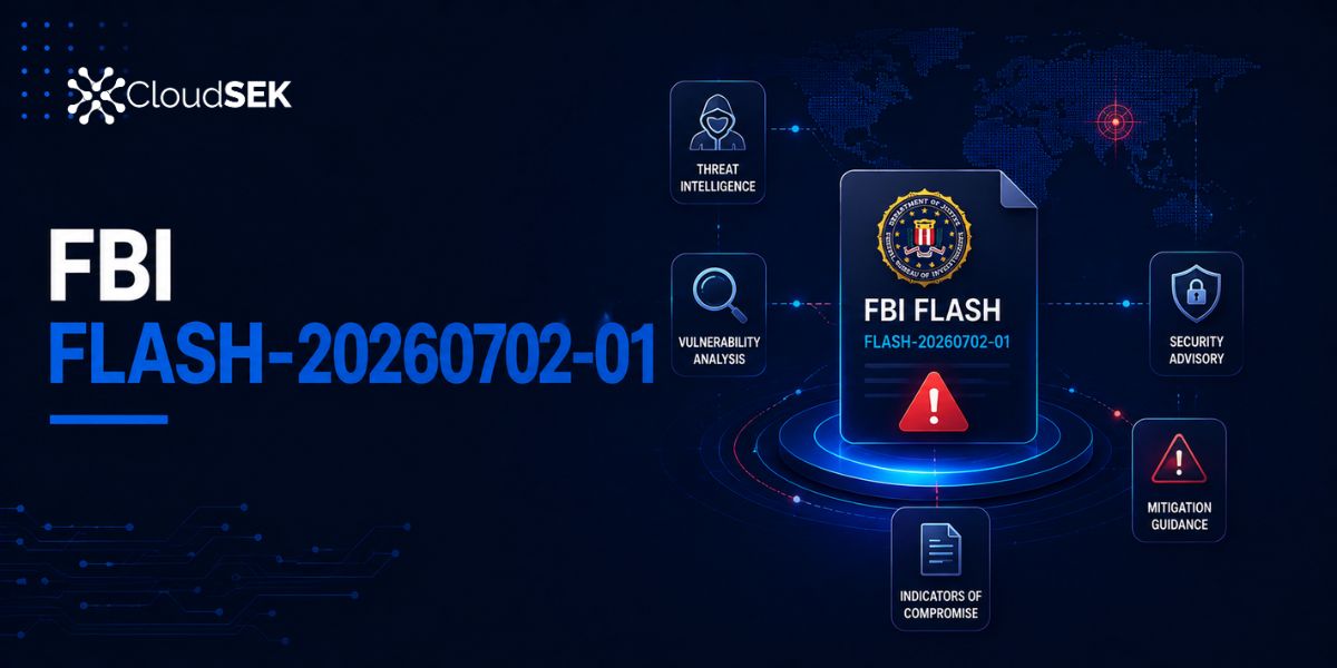FBI FLASH-20260702-01 Explained: The AI Supply Chain Advisory and Who It Applies To
