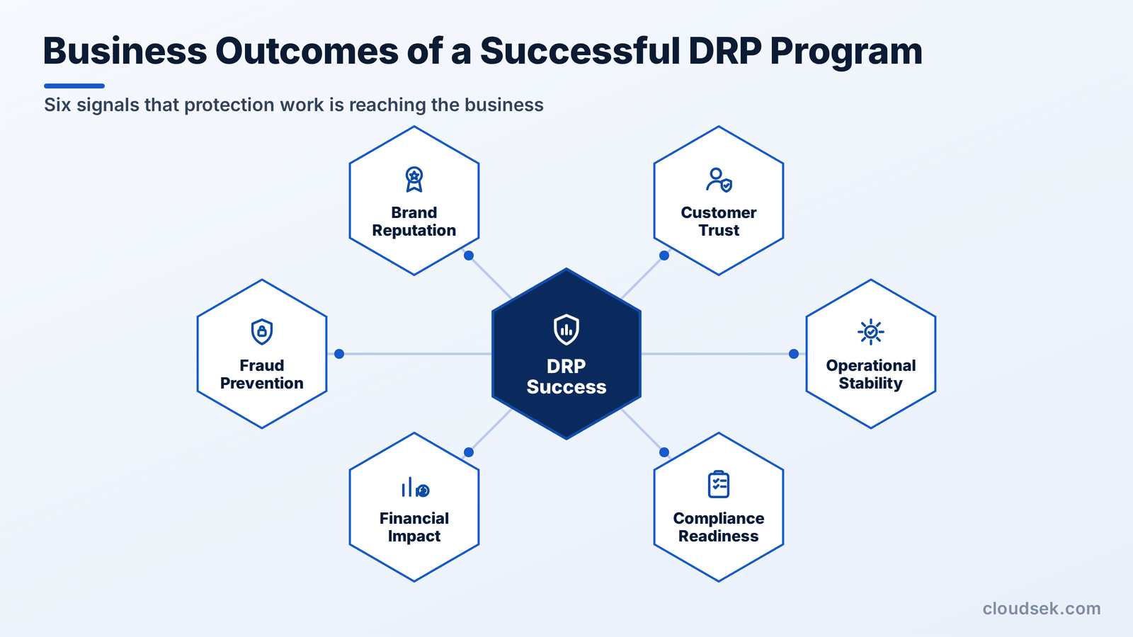 business outcomes of a successful drp program