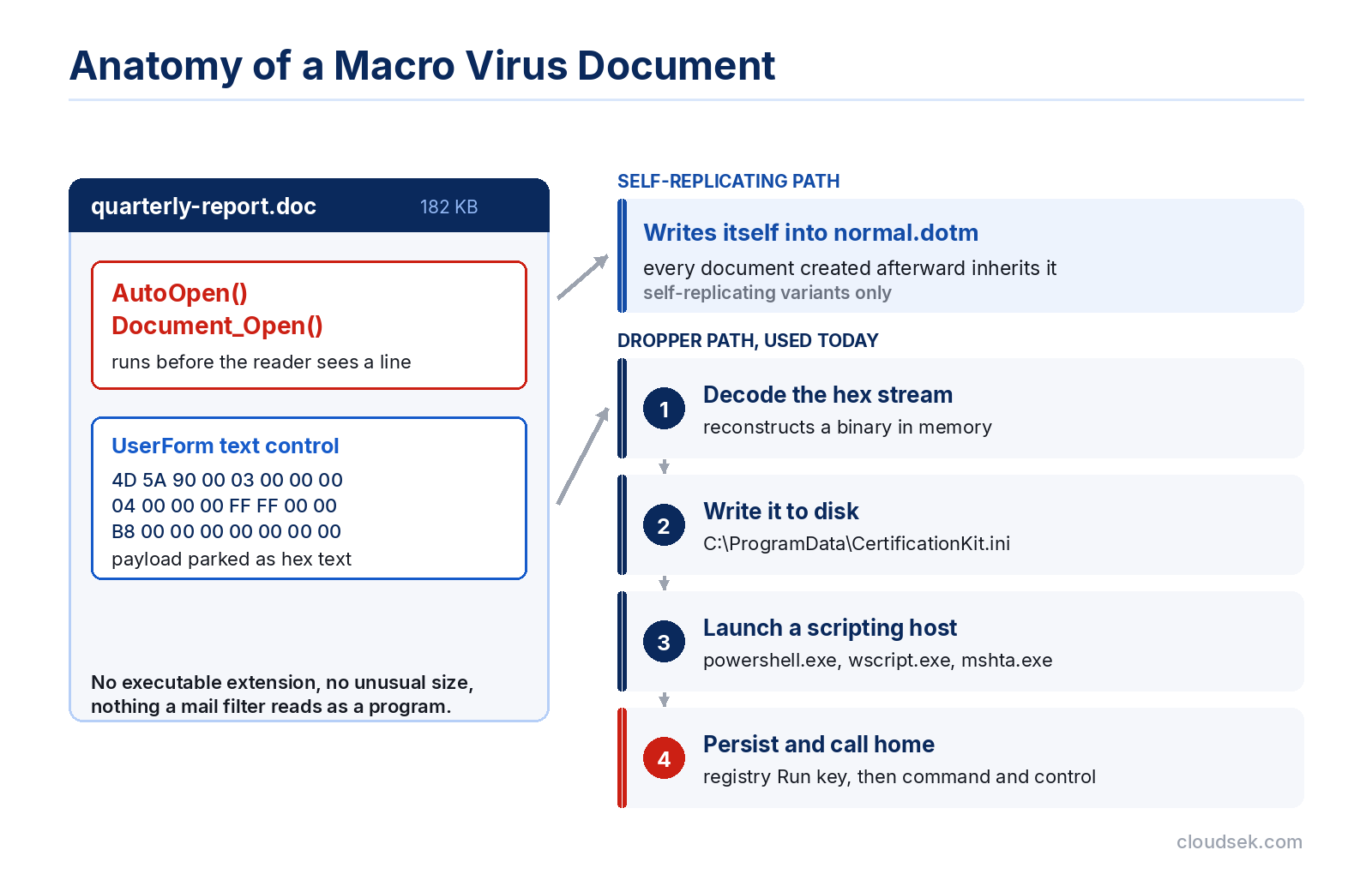 macro virus document anatomy