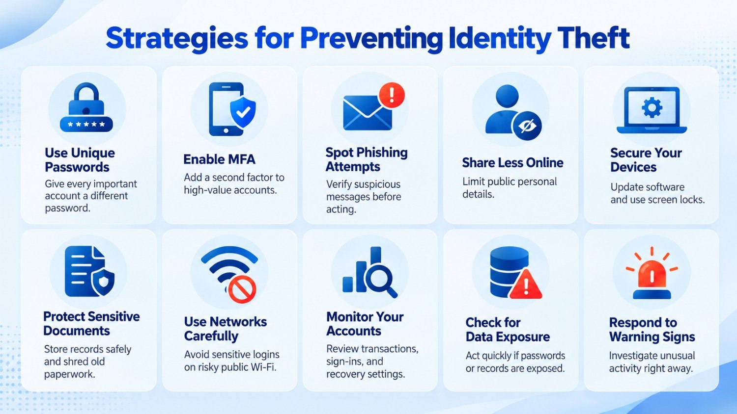 strategies for preventing identity theft