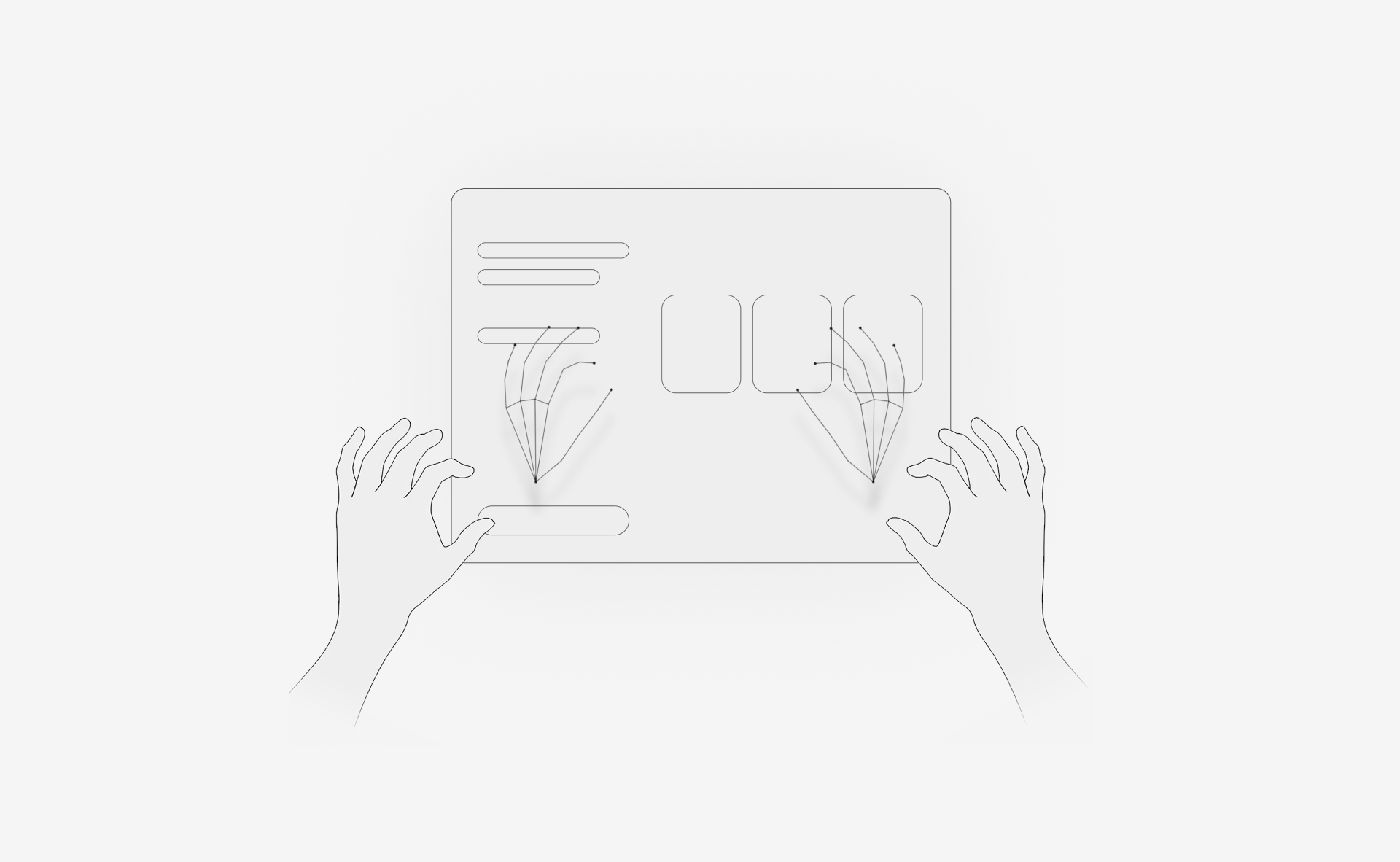 Spatial UI controller