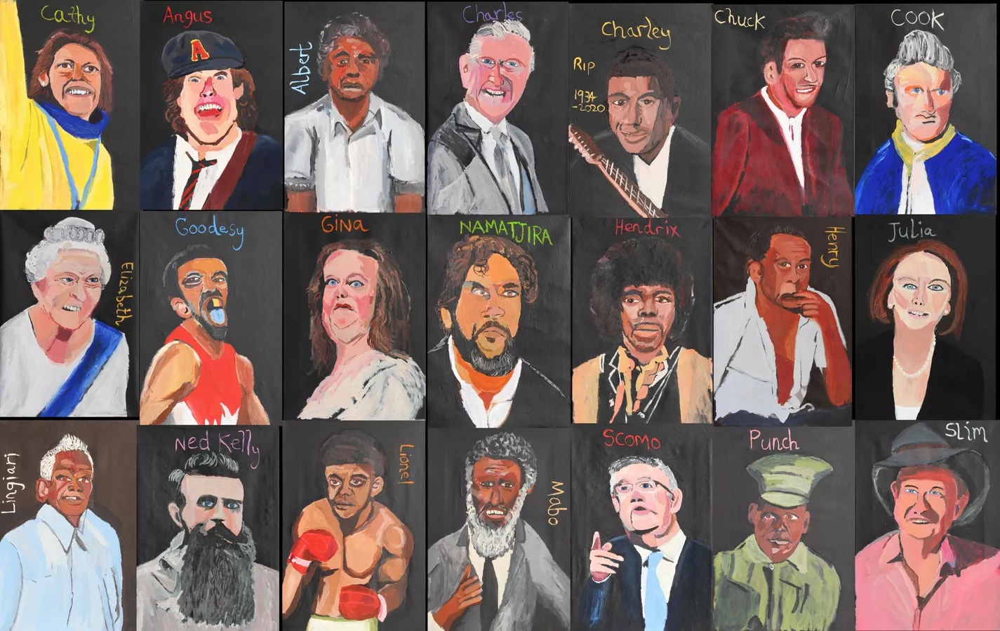 Footy, Flags, and First Nations: The Australian Artist Reclaiming Portraiture for Australian Popular Culture