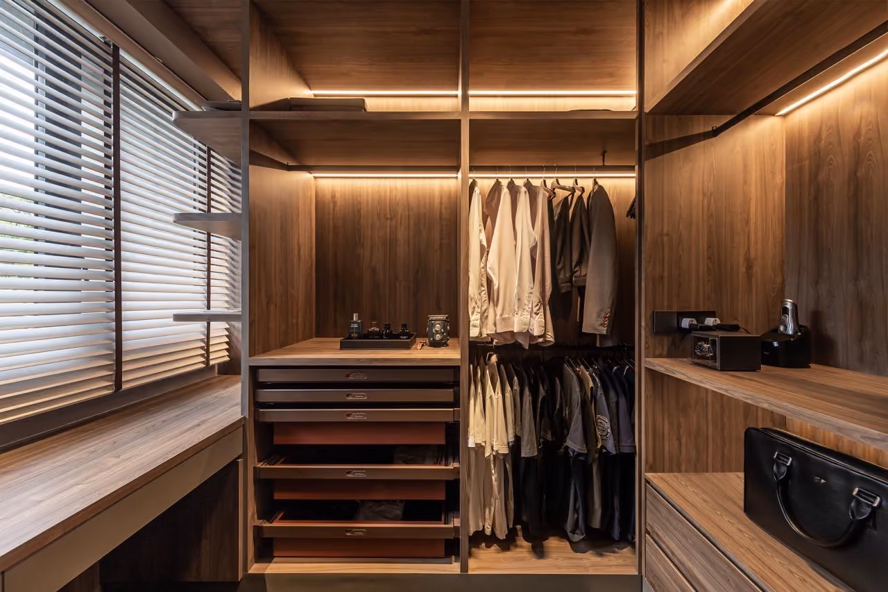 Newly launched condo with maximised storage space by Swiss Interior Signature