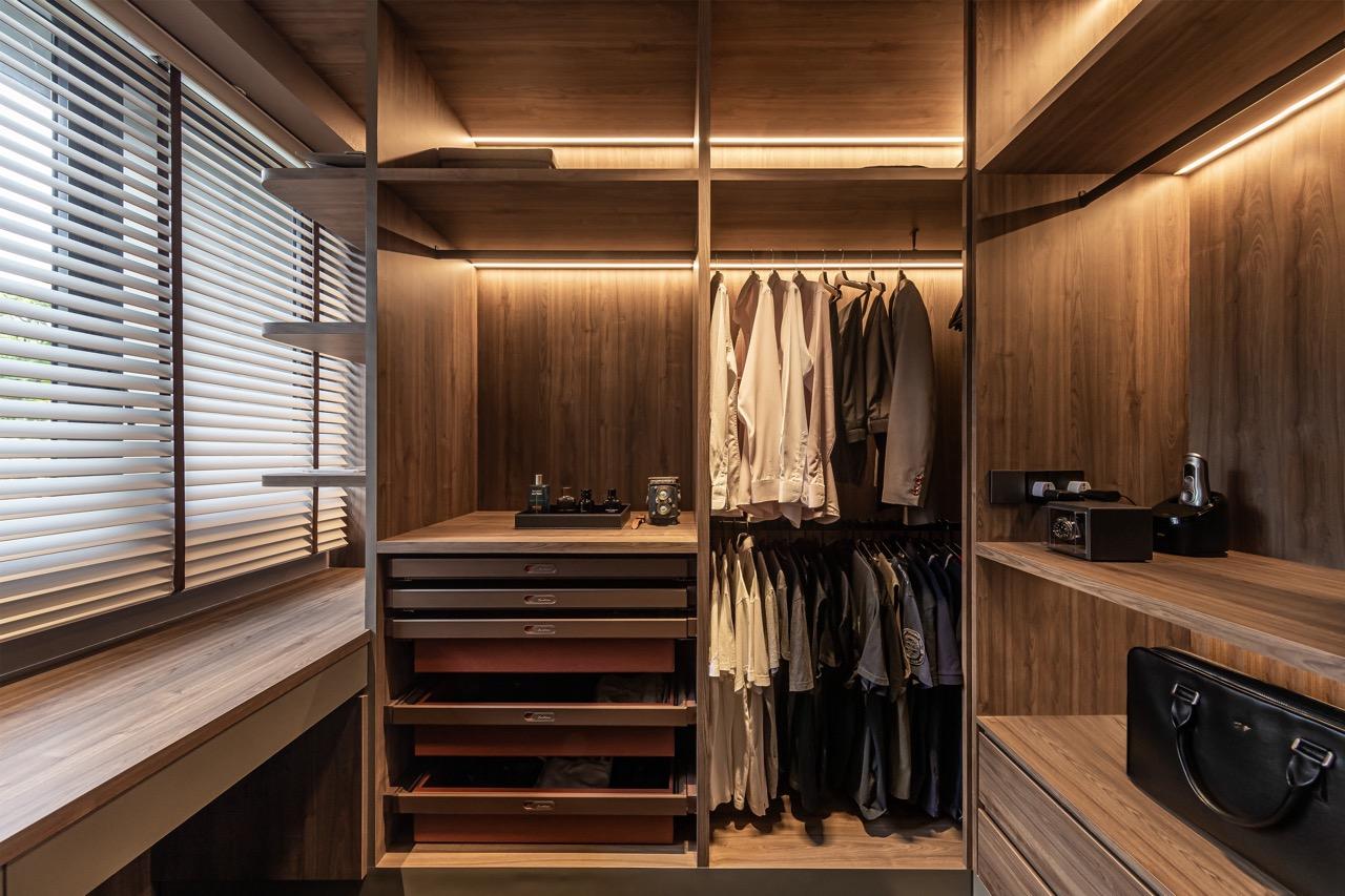 Newly launched condo with maximised storage space by Swiss Interior Signature