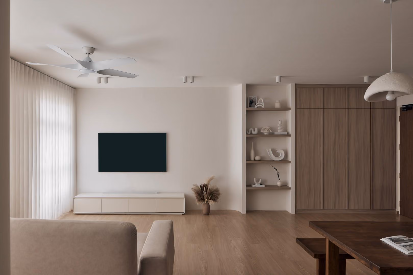 Minimalist interior design by ACE Interior