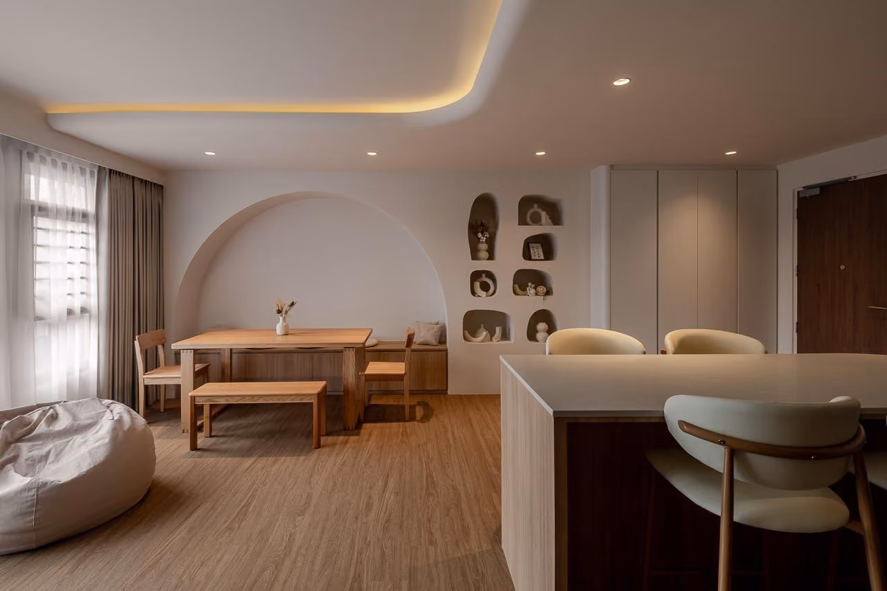 HDB BTO interior design by Luova Project Services