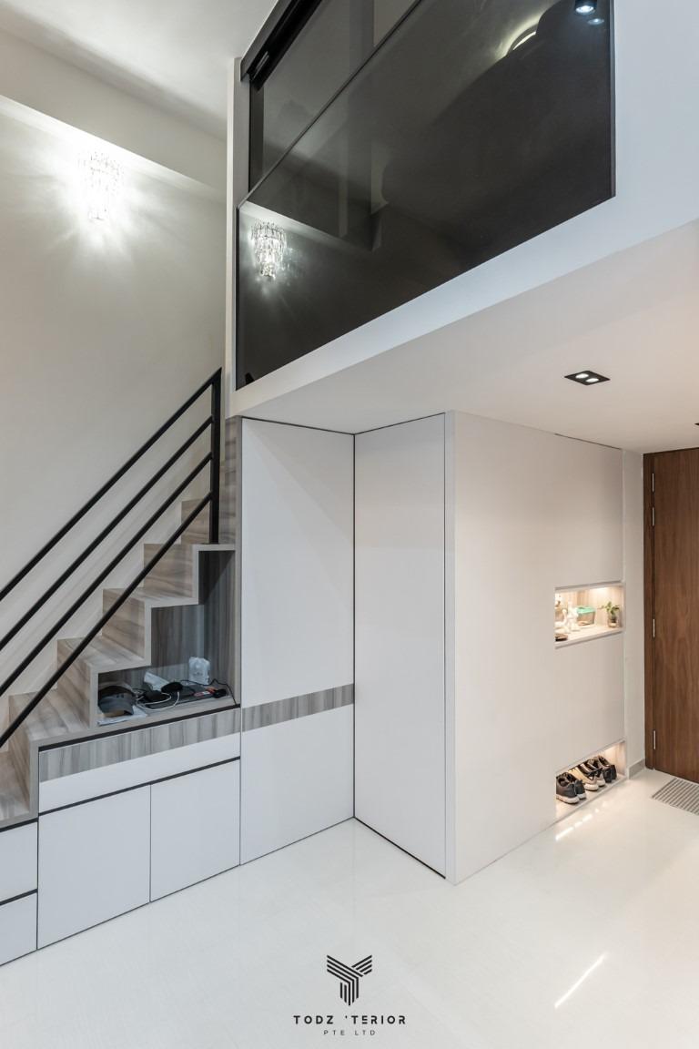 Staircase Storage Design by Todz’Terior