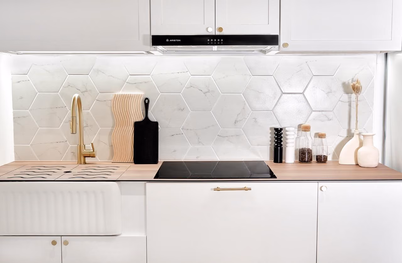 Kitchen renovation for a HDB by Ecasa Studio