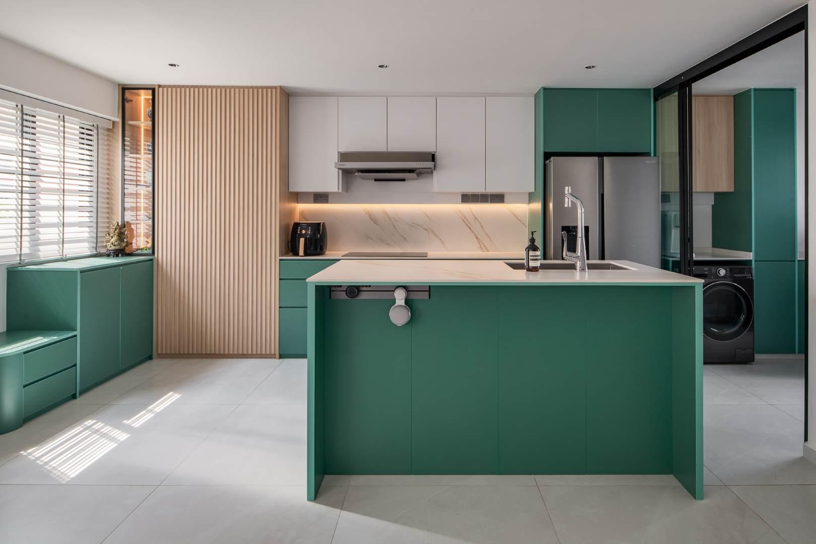 A completed renovated HDB Maisonette by Mr Designer Studio