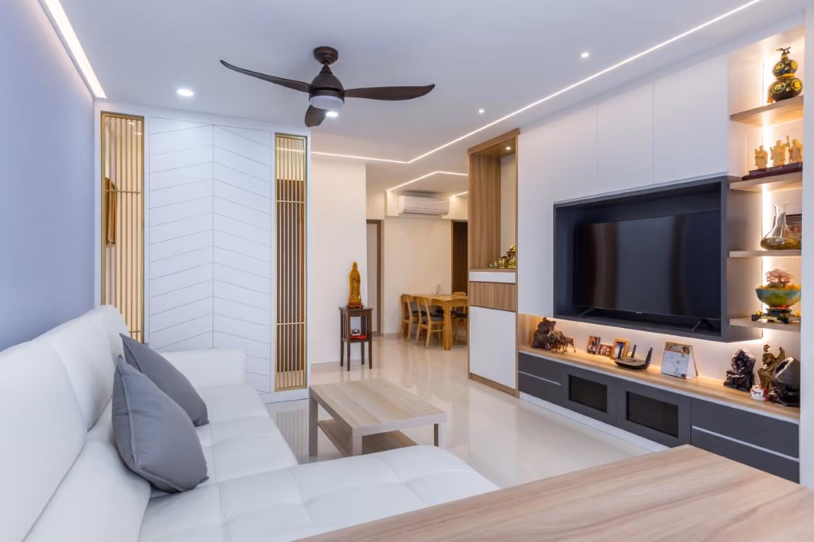Condo 3 Bedroom Interior Design by Todz'Terior: https://www.homematch.sg/interior-designers-contractors/todzterior-c122