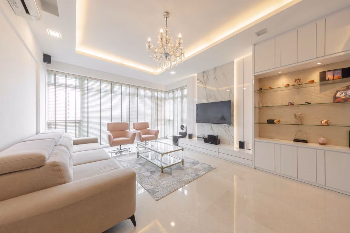 3 Bedroom Condo Renovation with extensive carpentry and masonry by Renozone: https://www.homematch.sg/interior-designers-contractors/renozone-interior-design-house-c102