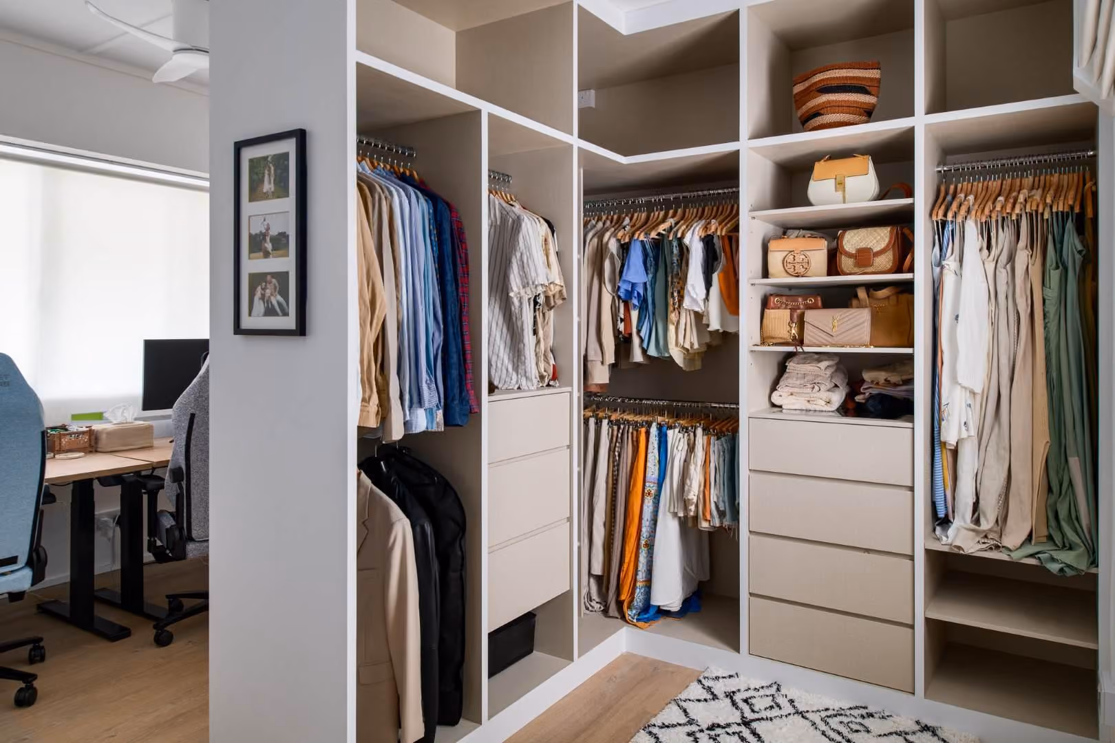 3 Room Resale HDB Wardrobe by Mr Designer Studio
