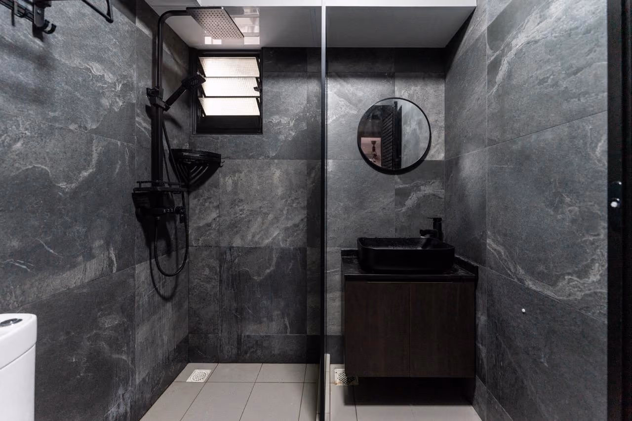 3 Room BTO bathroom renovation by Luova Project Services