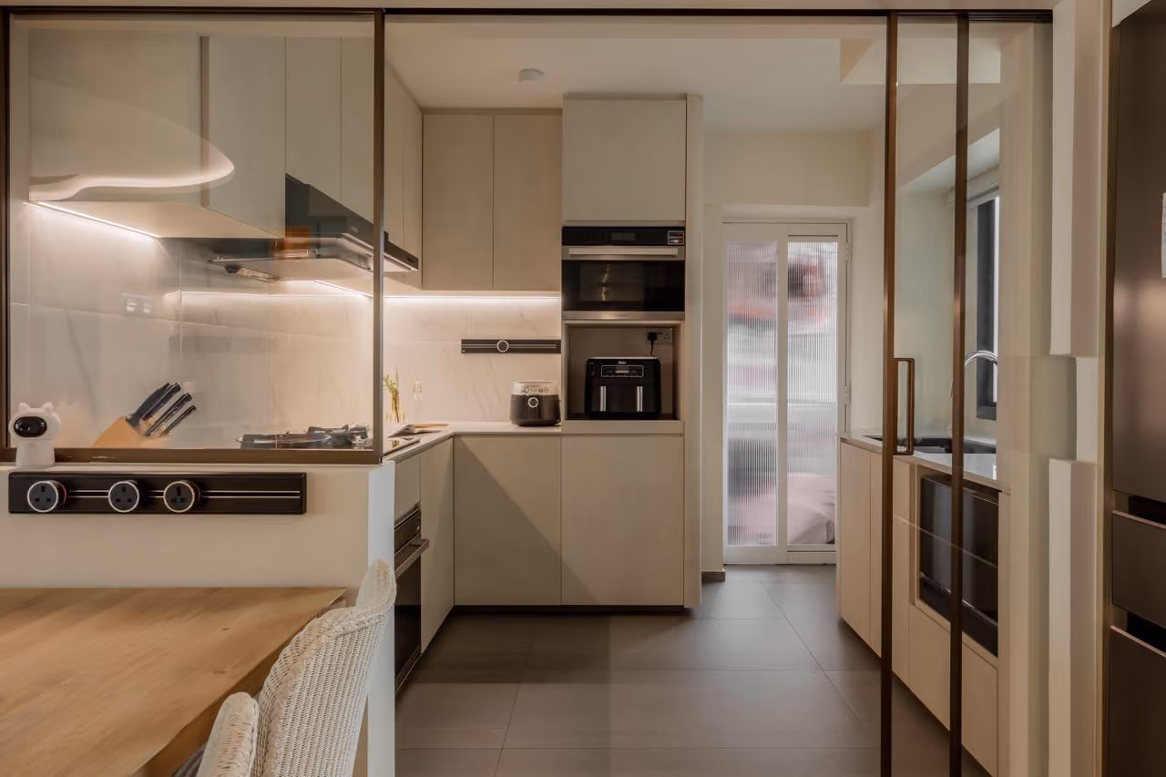 4 Room HDB Resale Kitchen Renovation by Juz Interior