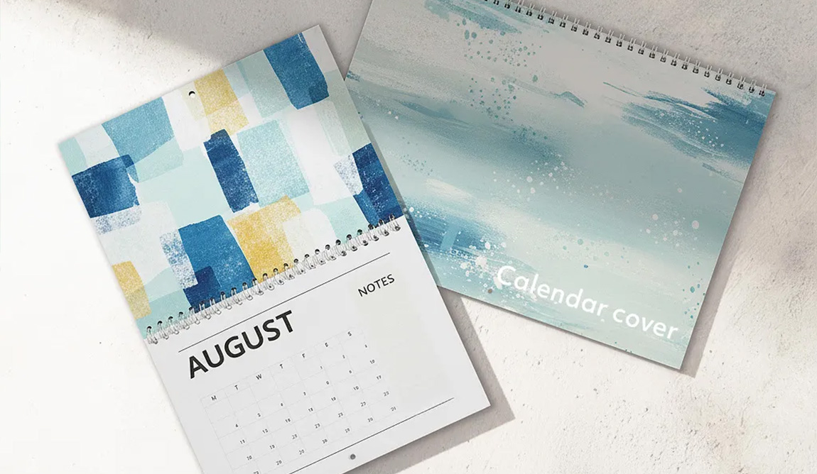 Someone holding a calendar