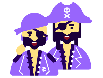 Team players illustration