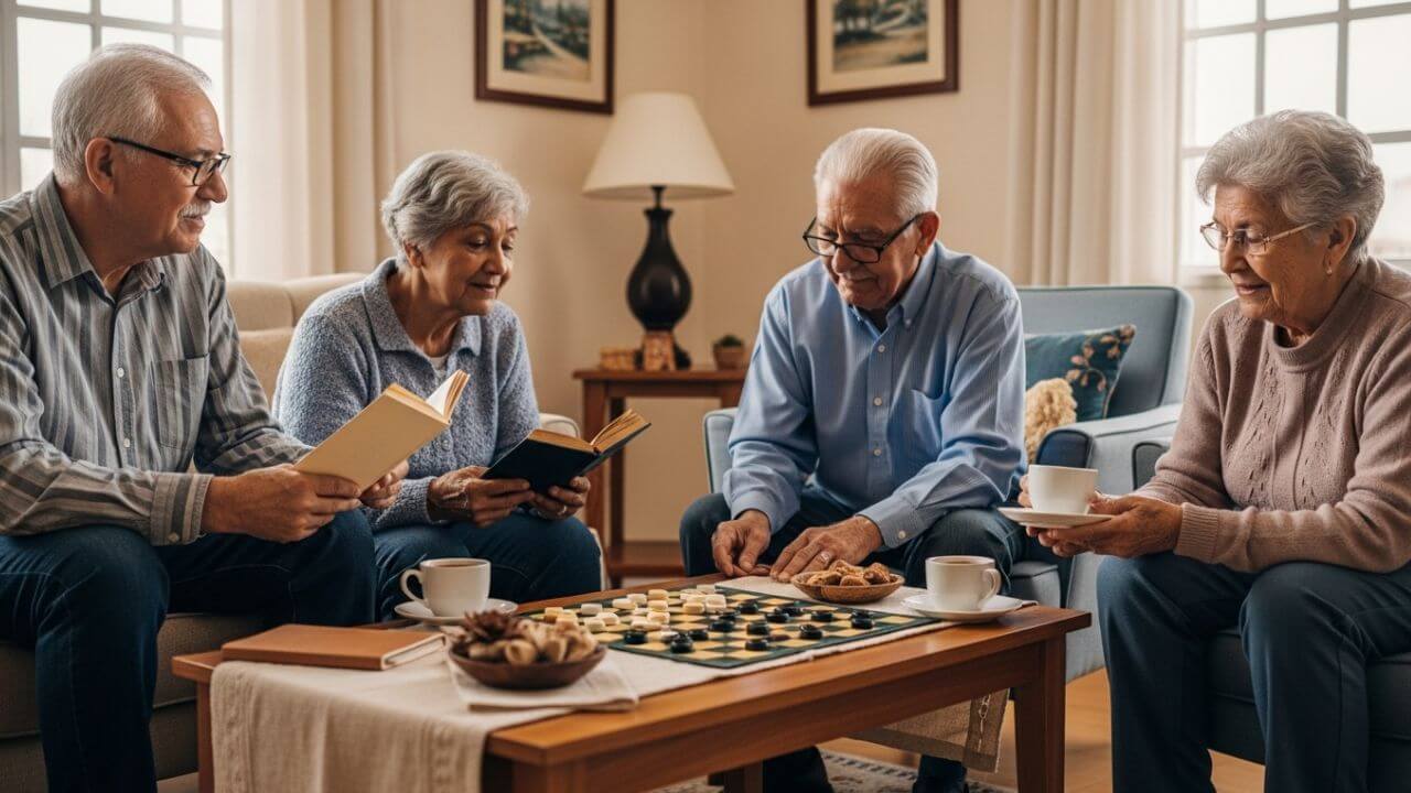 senior living em condomínio para idosos