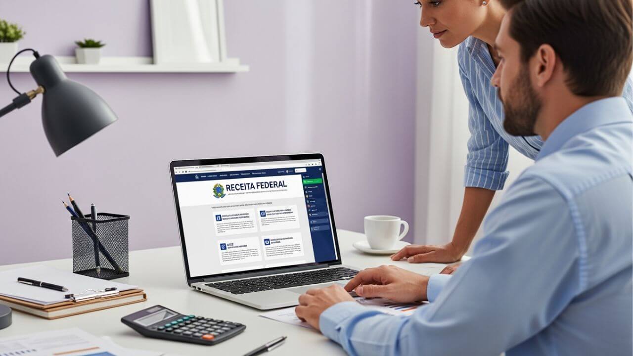 contador e gestores consultam DPE no site da Receita Federal