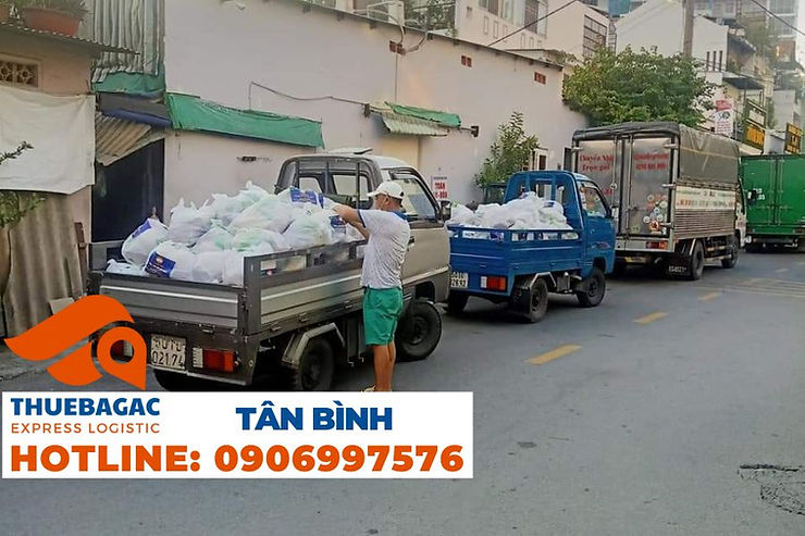 Xe Ba Gác Chở Thuê Hàng Hóa Tân Bình - HCM