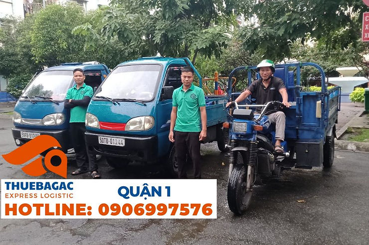 Xe Ba Gác Chở Hàng Quận 1 - HCM Rẻ Nhất Khu Vực