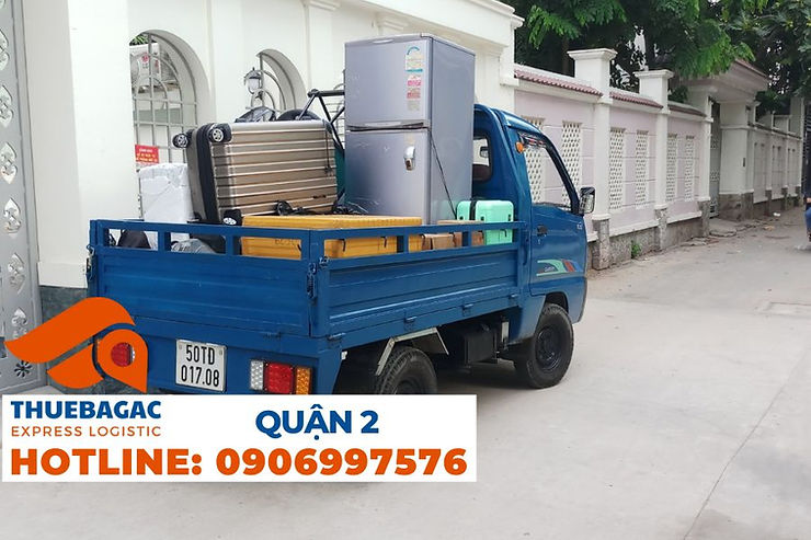 Xe Ba Gác Chở Đồ Quận 2 Giá Rẻ Nhất Khu Vực