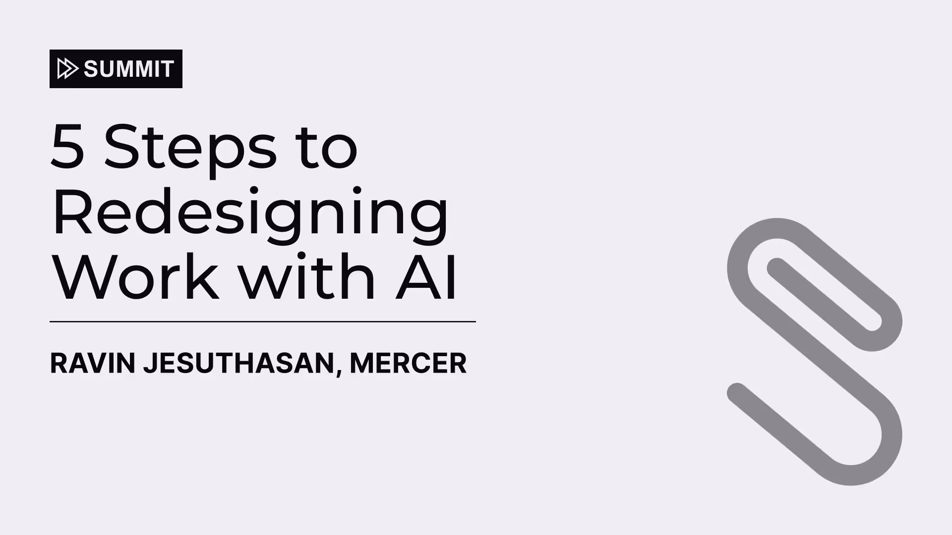 5 Steps to Redesigning Work with AI