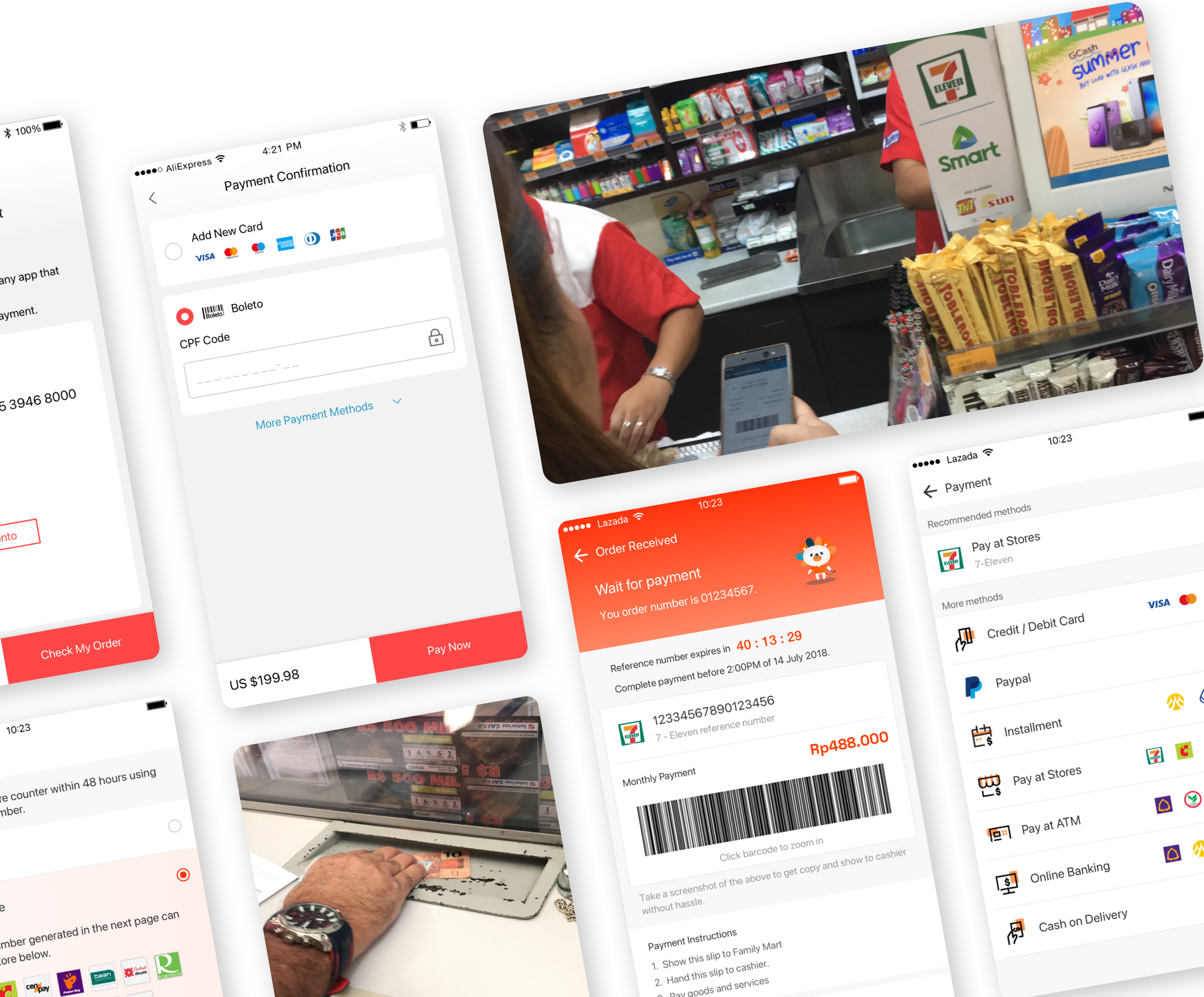 Local payment enablement in Southeast Asia and Latin America
