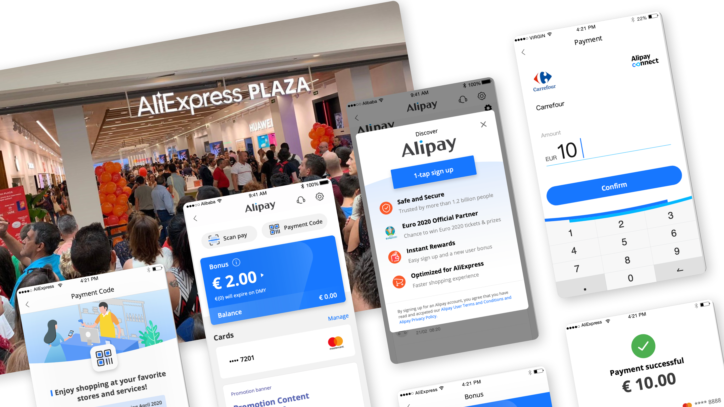 User acquisition of AliExpress Wallet in Europe