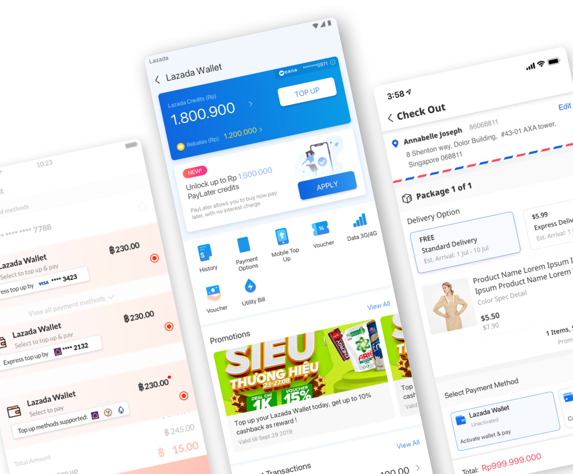 Value enhancement of Lazada Wallet in Southeast Asia