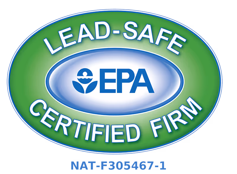 Lead Safe EPA Certified