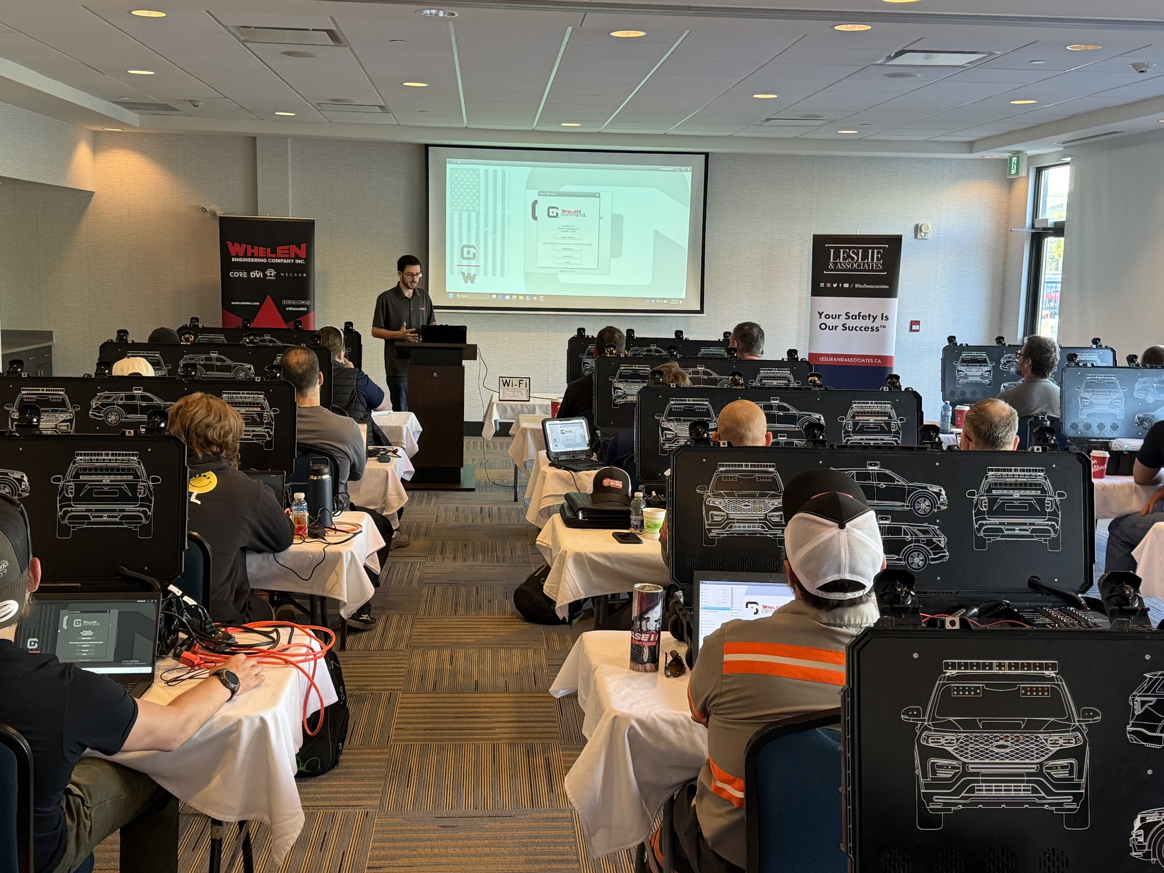 Whelen Command training in Milton, Ontario