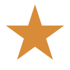 Star icon representing Darkhorse Tech's 600+ five-star reviews from dental practice clients