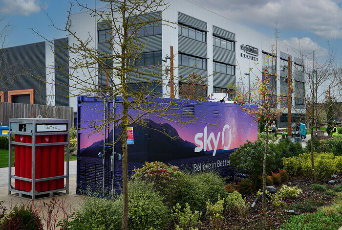 Sky debuts hydrogen generators to reduce carbon emissions on TV & film sets