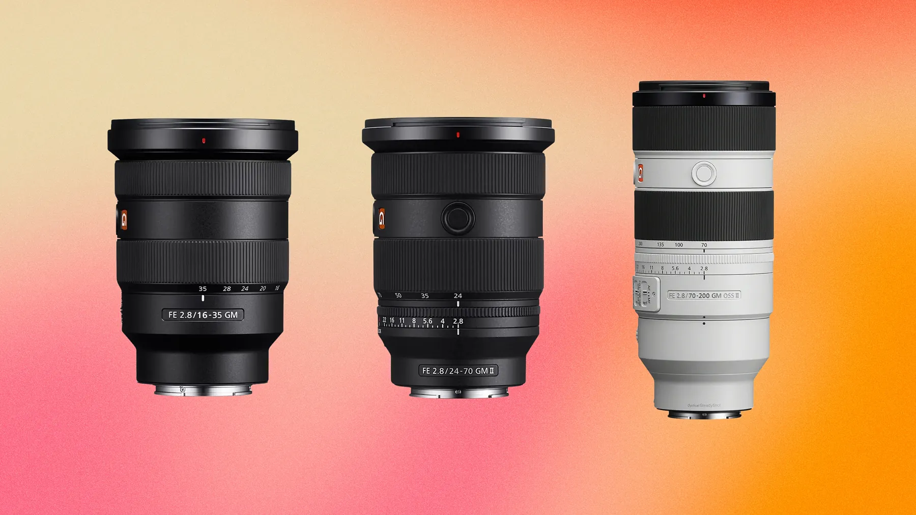 What Is the Holy Trinity of Sony Lenses?
