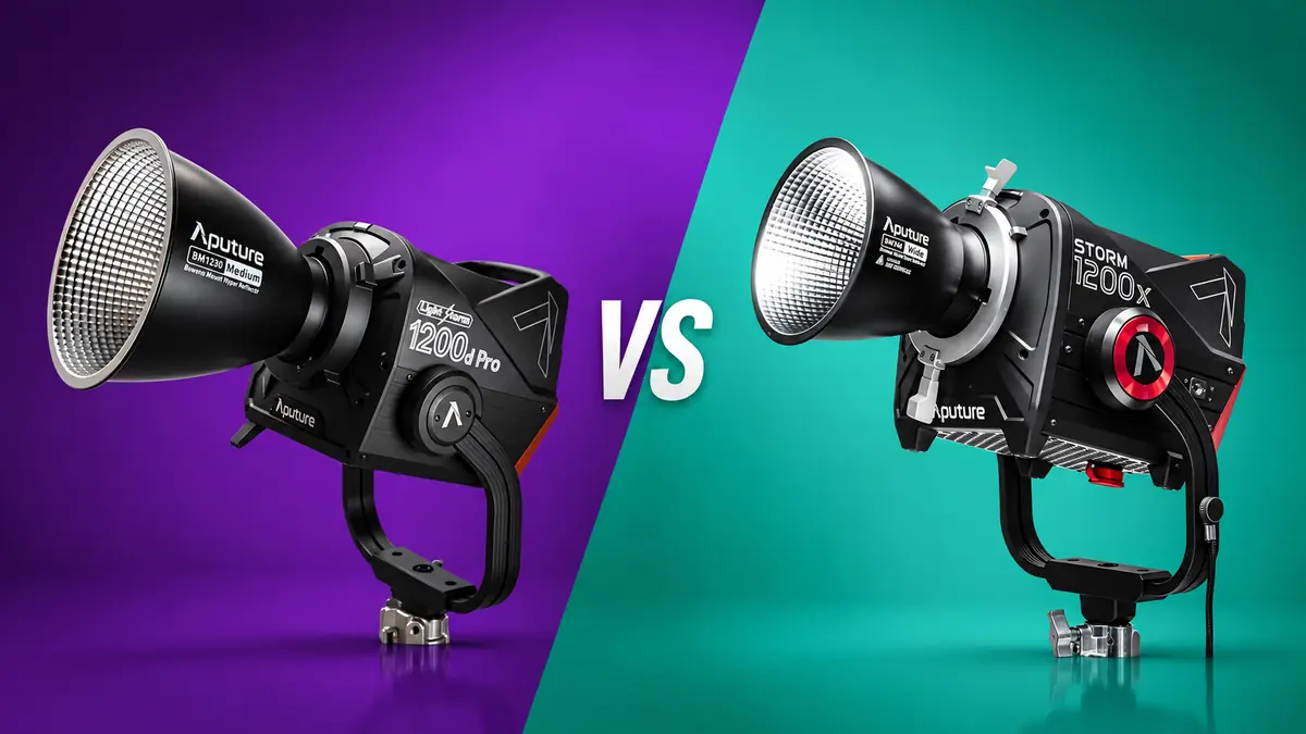 Aputure 1200D Pro vs 1200X: A Complete Comparison