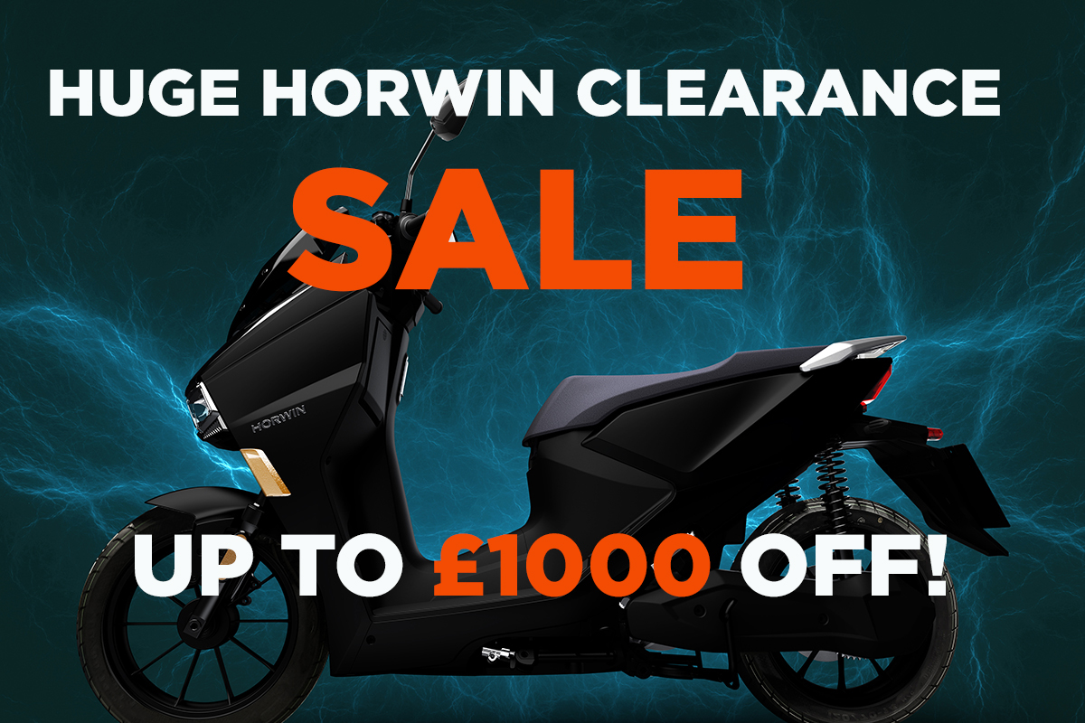Horwin Electric Moped Clearance – Save Up to £1,000 on EK3 & SK3