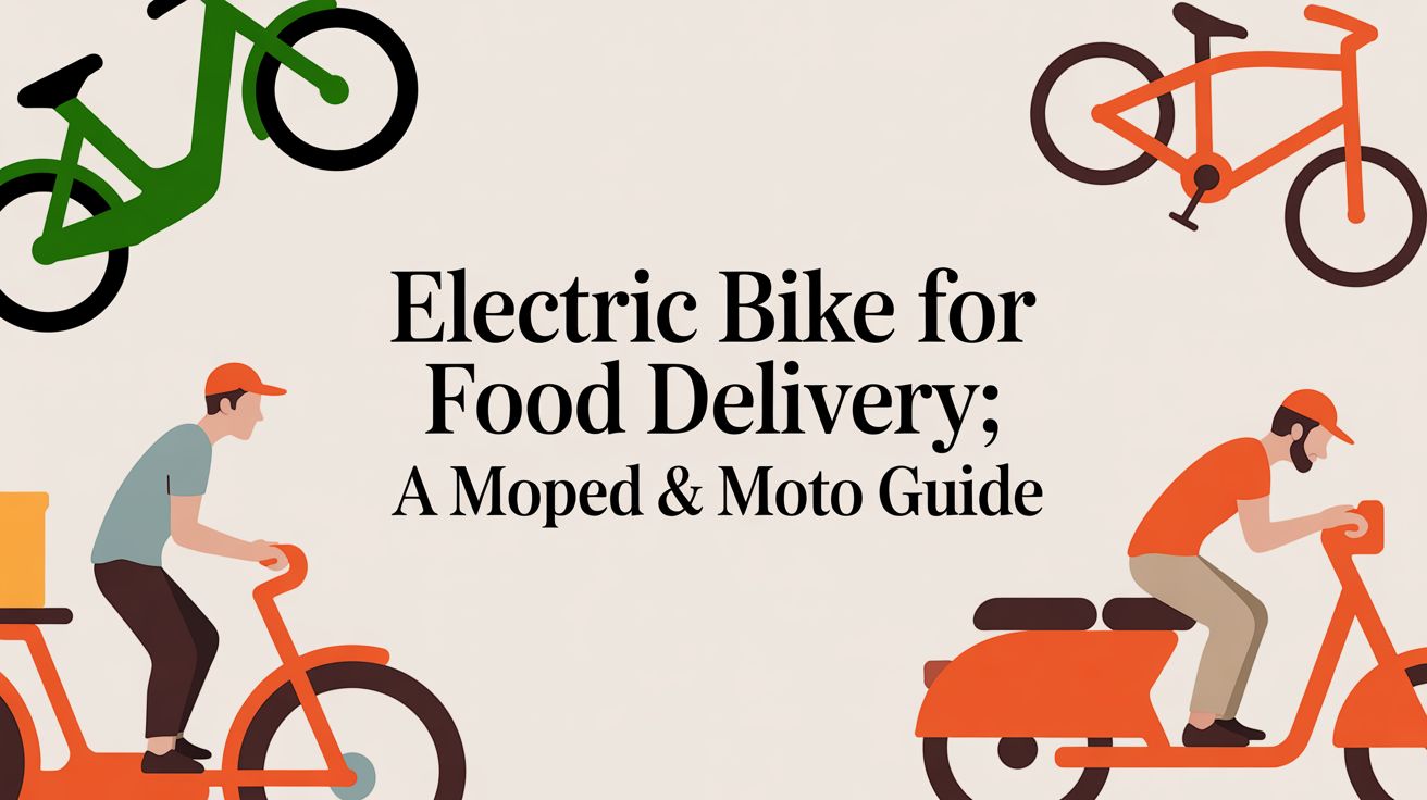Electric Bike for Food Delivery: A Moped & Moto Guide