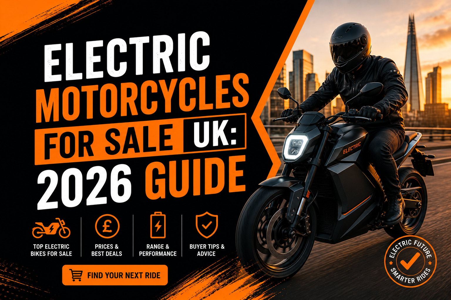 Electric Motorcycles for Sale UK: 2026 Guide