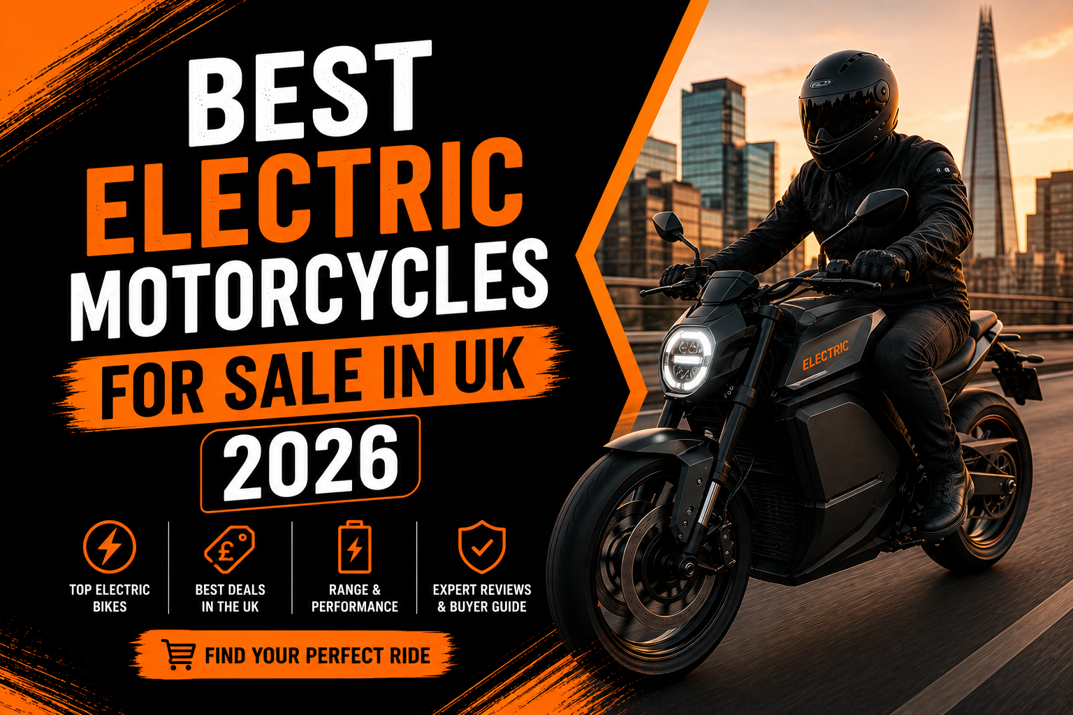 Best Electric Motorcycles for Sale in UK 2026