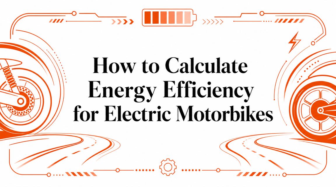How to Calculate Energy Efficiency for Electric Motorbikes