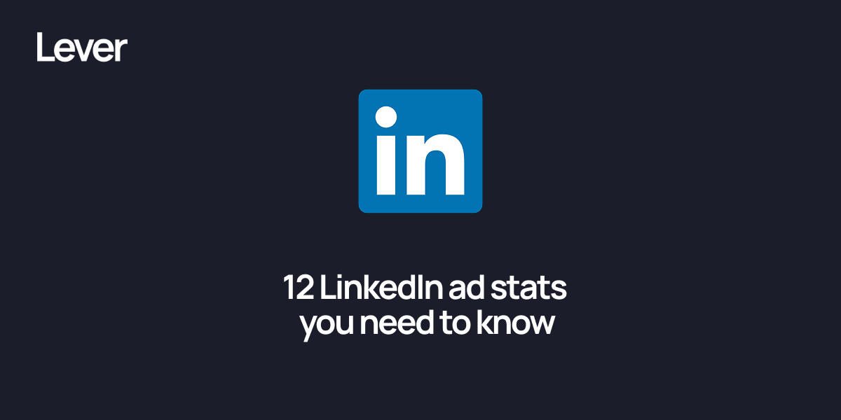 12 LinkedIn ad stats you need to know for 2026
