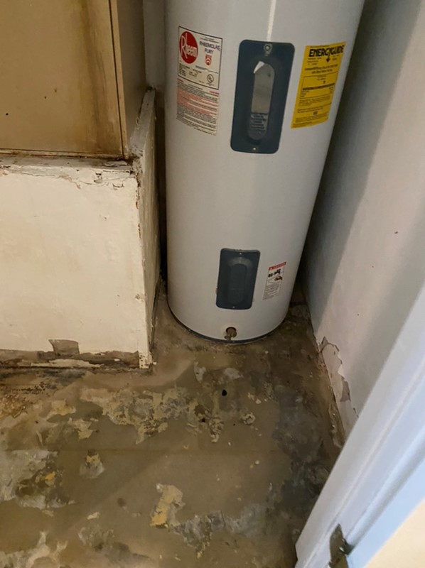 Hot Water Heater Leak
