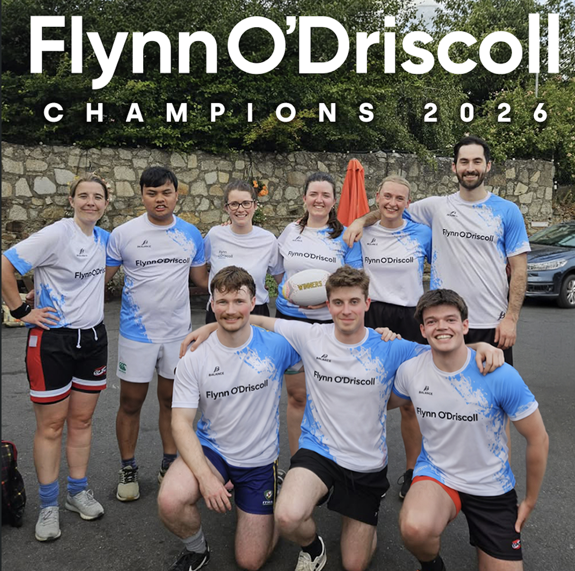 2026 Champions - Corporate Irish Tag Rugby League