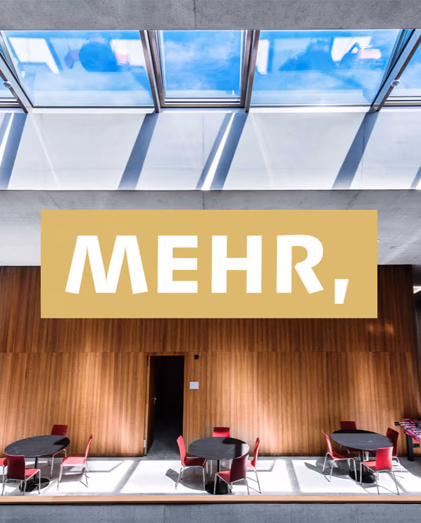 Plan eines Messestands