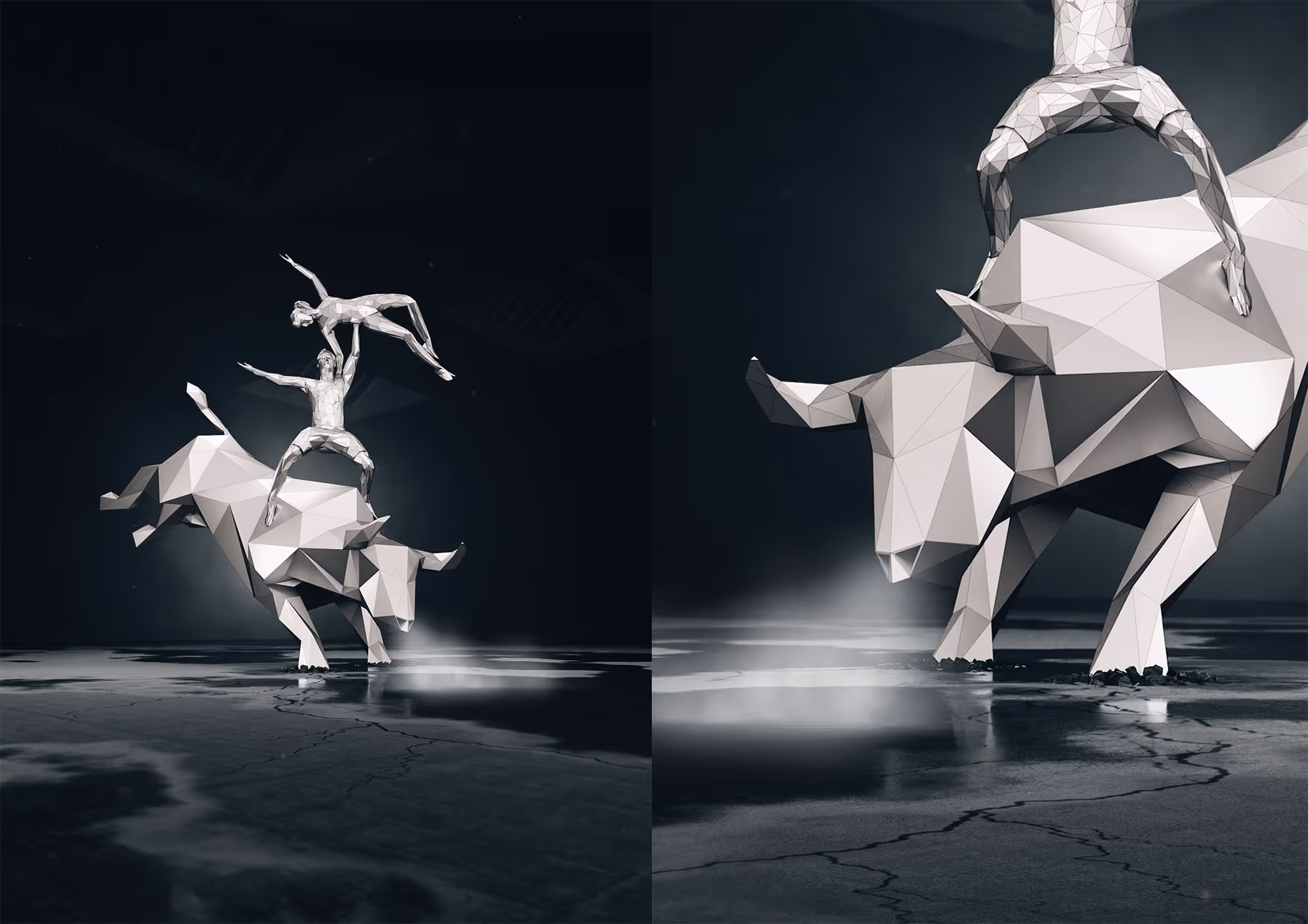 Konzeptvisualisierung Bulle