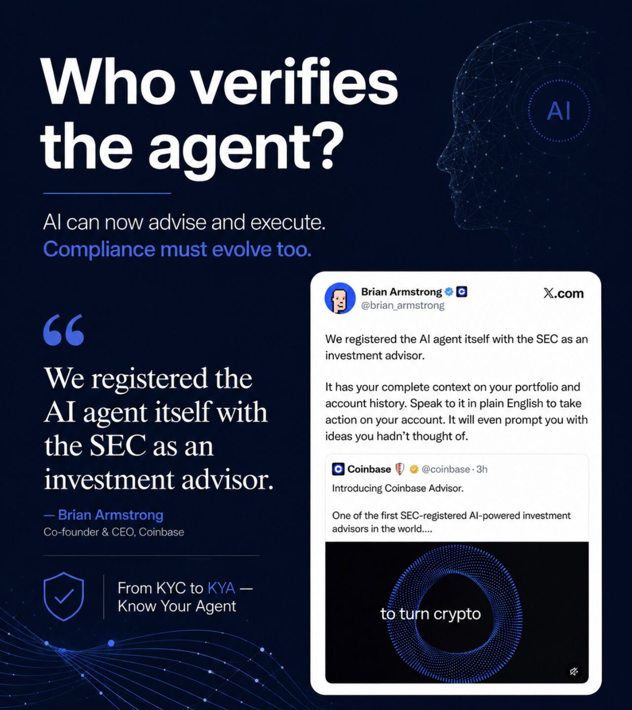 KYC no fue diseñado para actores no humanos