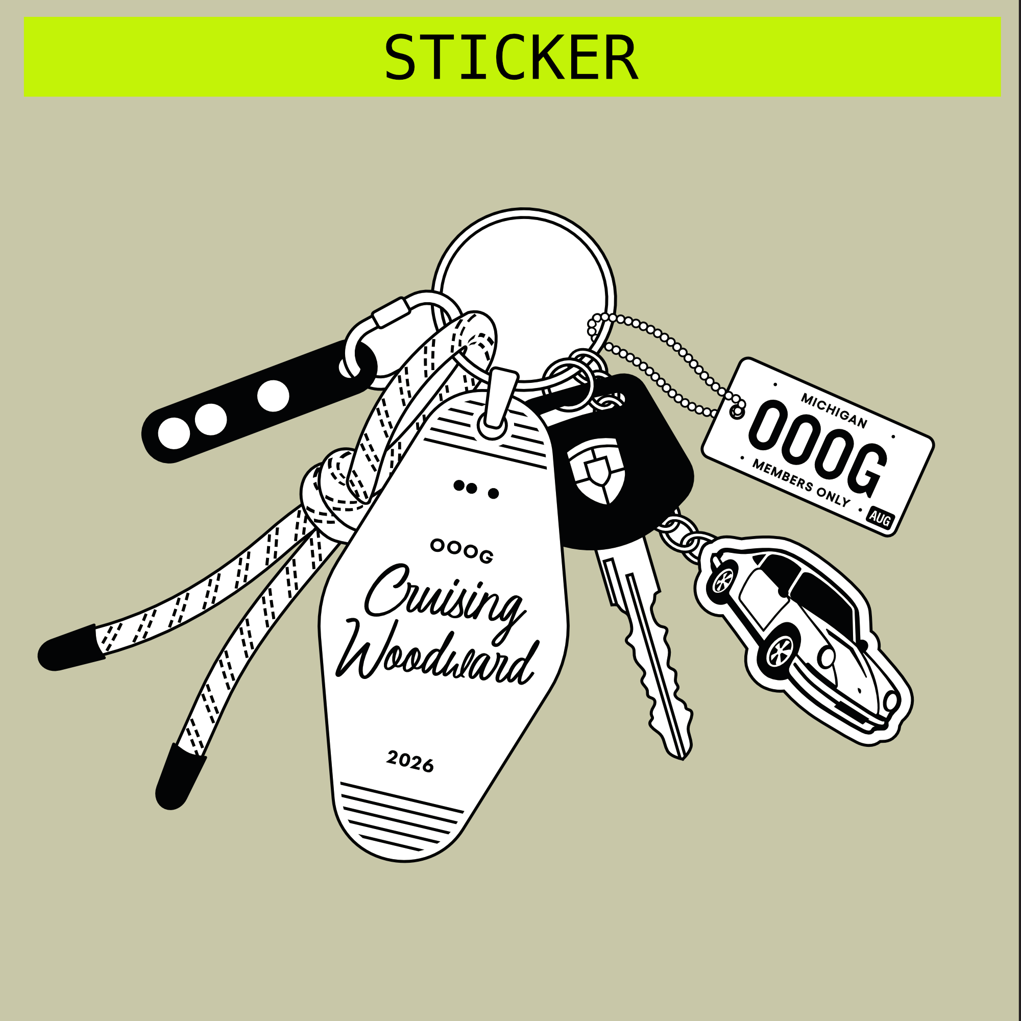 Dreaming sticker