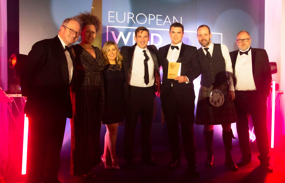 Recruiter of the Year, European Wind Investment Awards 2019 - Hosted by Tamarindo