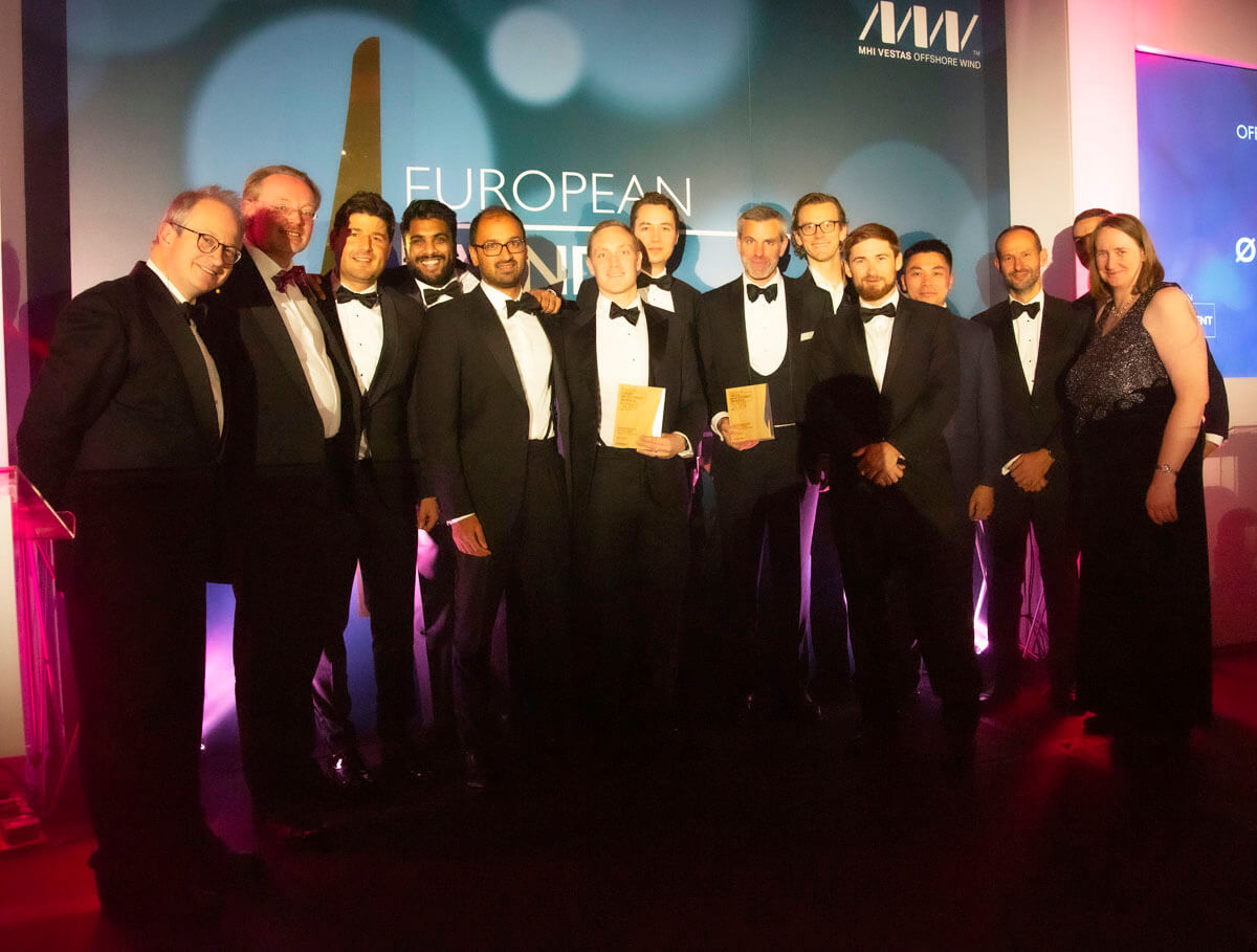 Offshore Deal of the Year, European Wind Investment Awards 2019 - Hosted by Tamarindo
