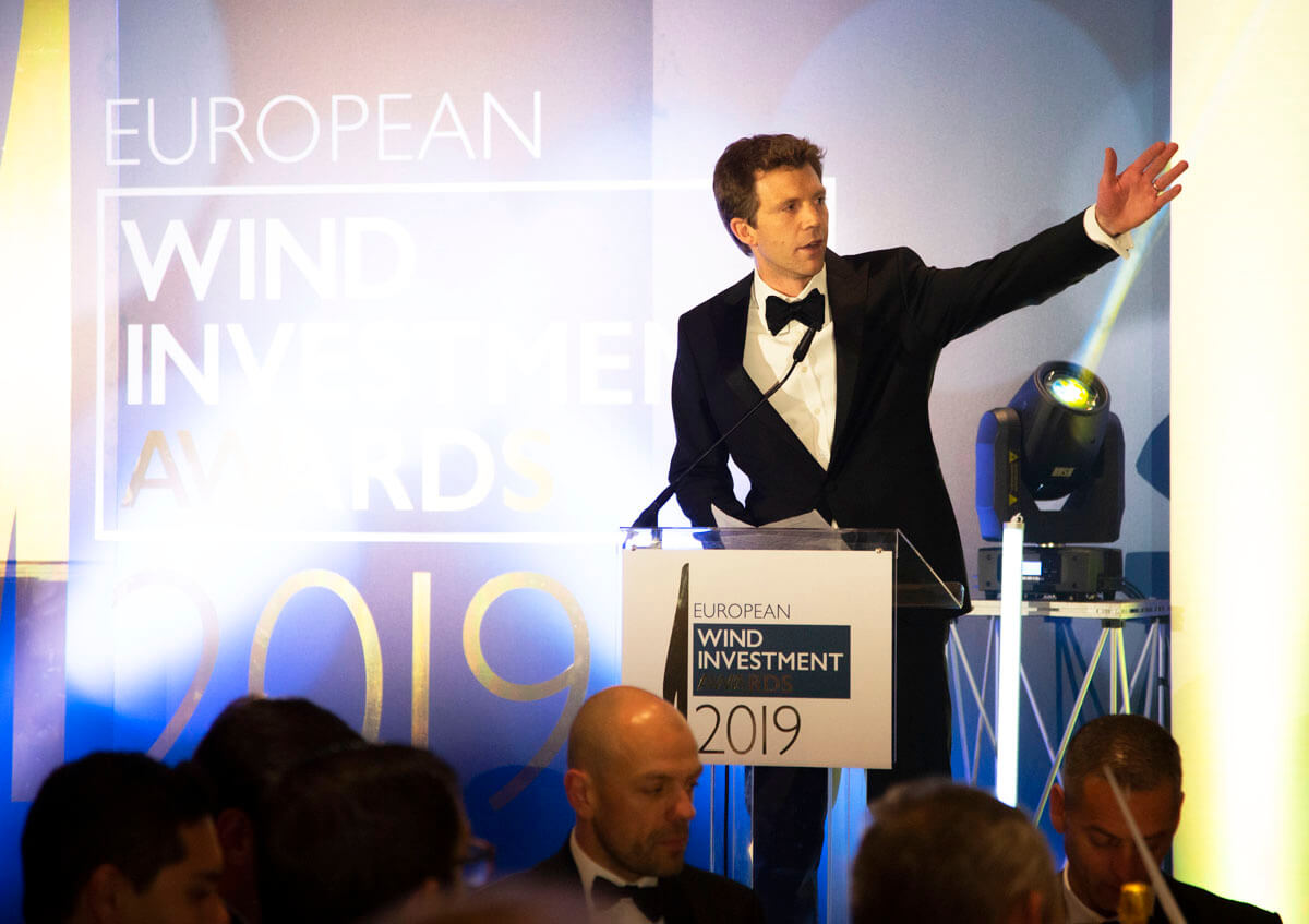 European Wind Investment Awards 2019 - Hosted by Tamarindo